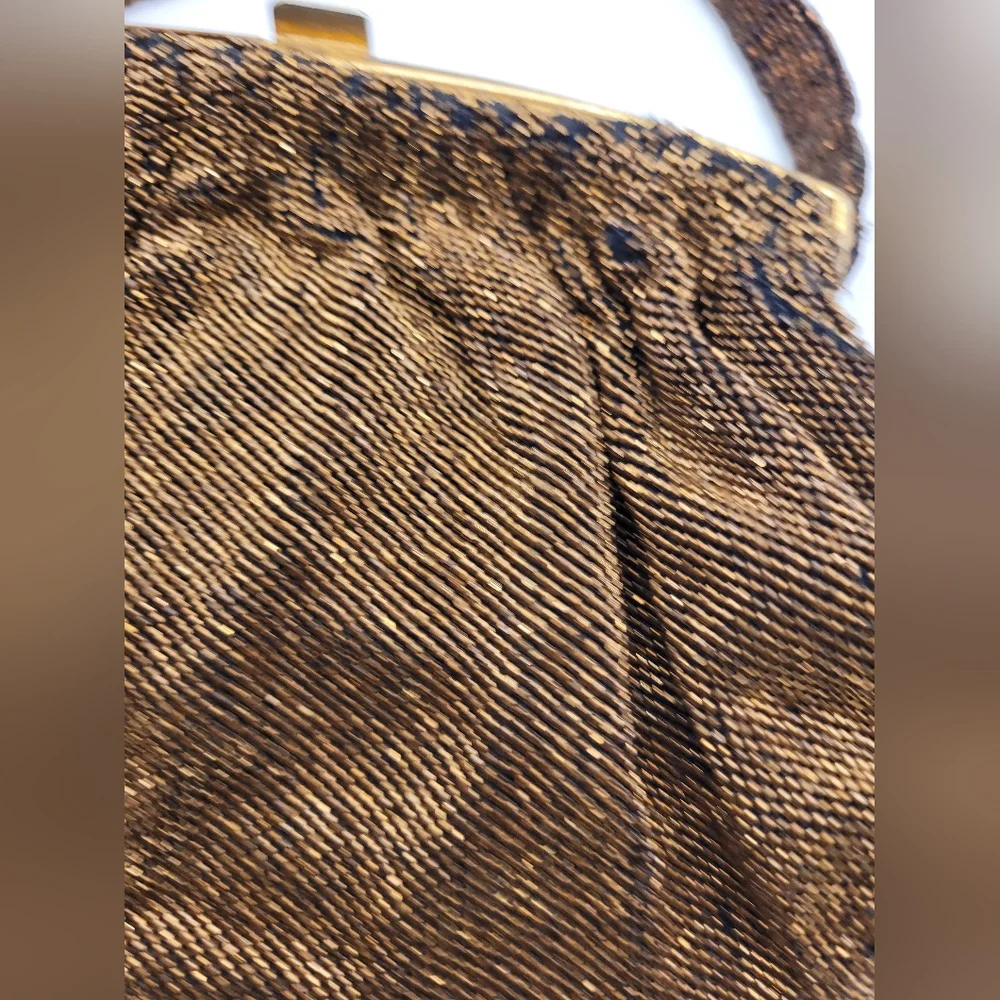 Antique Mesh Purse 1920s Art Deco Made In France